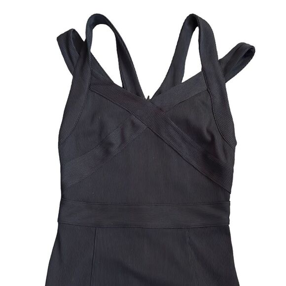 A/X ARMANI EXCHANGE Black Bandage Dress - Picture 5 of 13